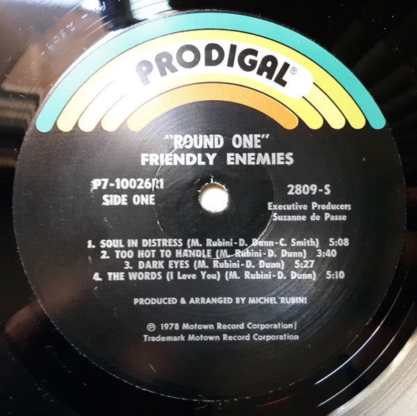 Friendly Enemies : Round One (LP)
