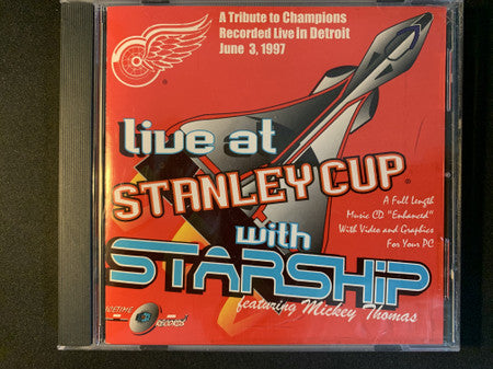 Starship (2) Featuring Mickey Thomas : Live At Stanley Cup (CD-ROM, Album, Enh)