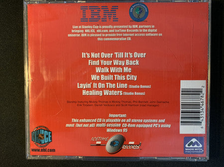 Starship (2) Featuring Mickey Thomas : Live At Stanley Cup (CD-ROM, Album, Enh)