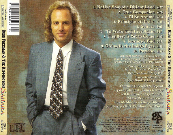 Russ Freeman (2) & The Rippingtons : Sahara (CD, Album, Club)