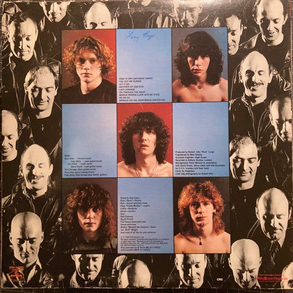 Def Leppard : High 'N' Dry (LP, Album, Club, 56 )