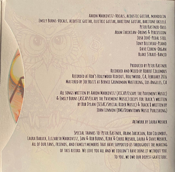 Escaping Pavement : The Night Owl (CD)