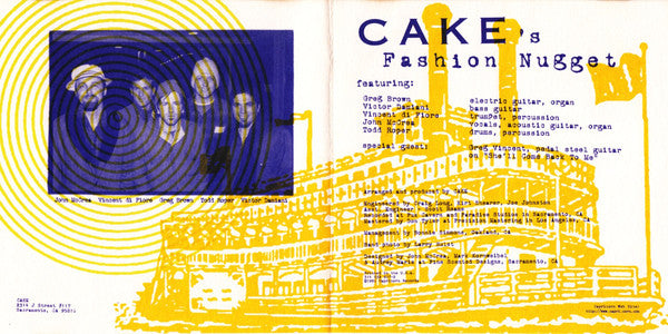 Cake : Fashion Nugget (CD, Album)
