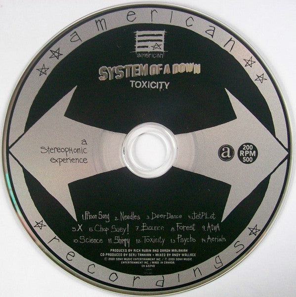 System Of A Down : Toxicity (CD, Album + DVD-V, NTSC + Ltd)