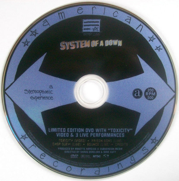 System Of A Down : Toxicity (CD, Album + DVD-V, NTSC + Ltd)