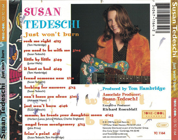 Susan Tedeschi : Just Won't Burn (CD, Album)