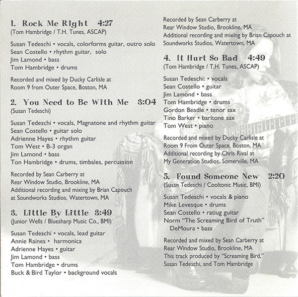 Susan Tedeschi : Just Won't Burn (CD, Album)