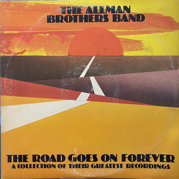 The Allman Brothers Band : The Road Goes On Forever (2xLP, Comp, Pit)