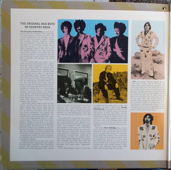 The Flying Burrito Bros : Close Up The Honky Tonks (2xLP, Comp)