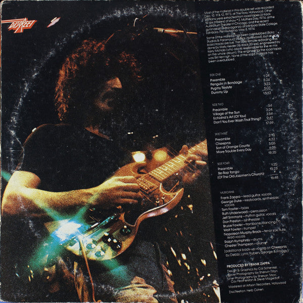 Frank Zappa / The Mothers : Roxy & Elsewhere (2xLP, Album, Pit)