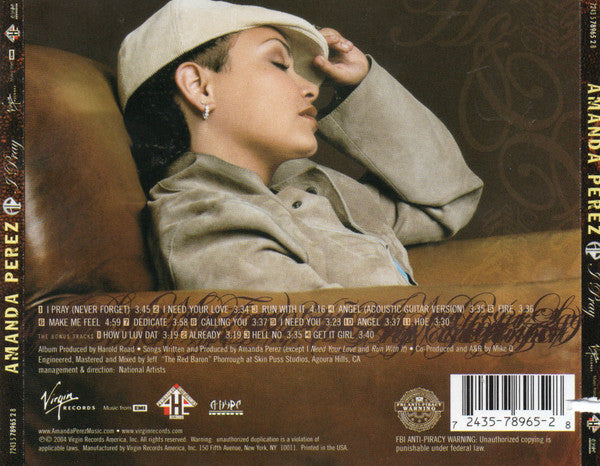 Amanda Perez : I Pray (CD, Album)