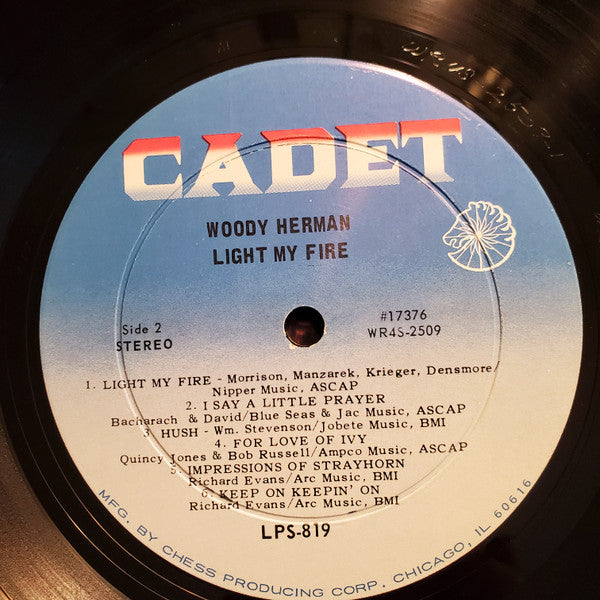 Woody Herman : Light My Fire (LP, Album)