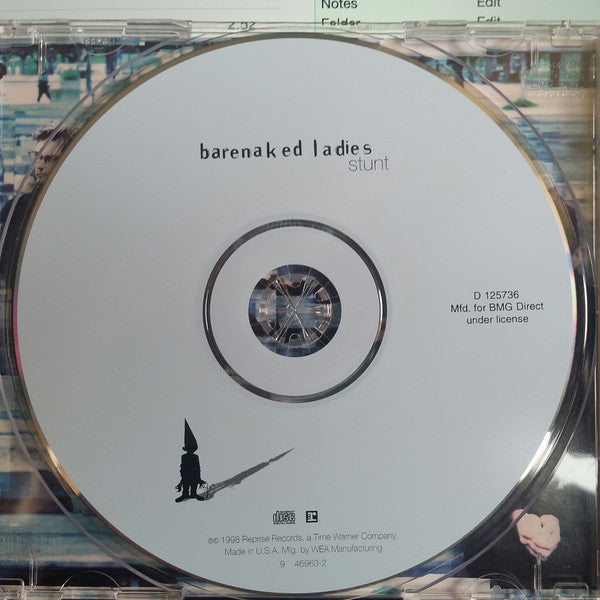 Barenaked Ladies : Stunt (CD, Album, Club)