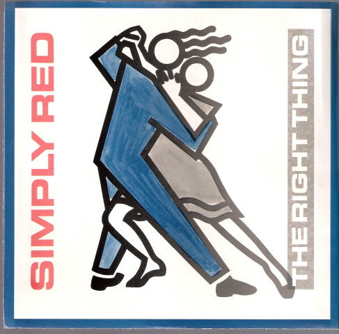 Simply Red : The Right Thing (7", Single, Spe)
