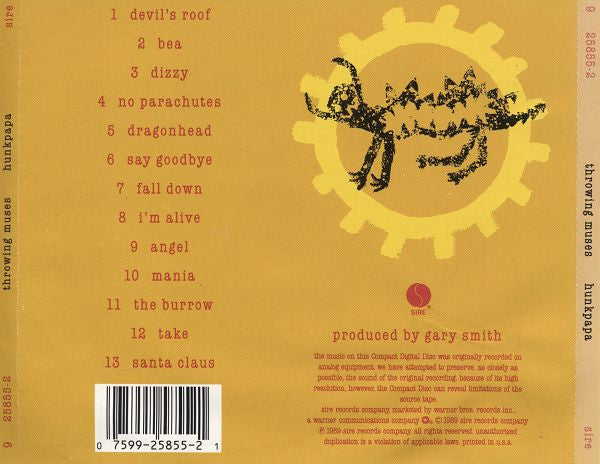 Throwing Muses : Hunkpapa (CD, Album)
