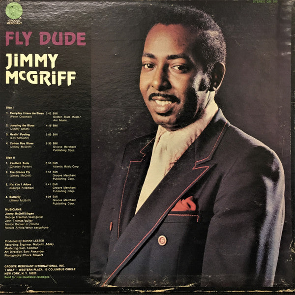 Jimmy McGriff : Fly Dude (LP, Album, Son)