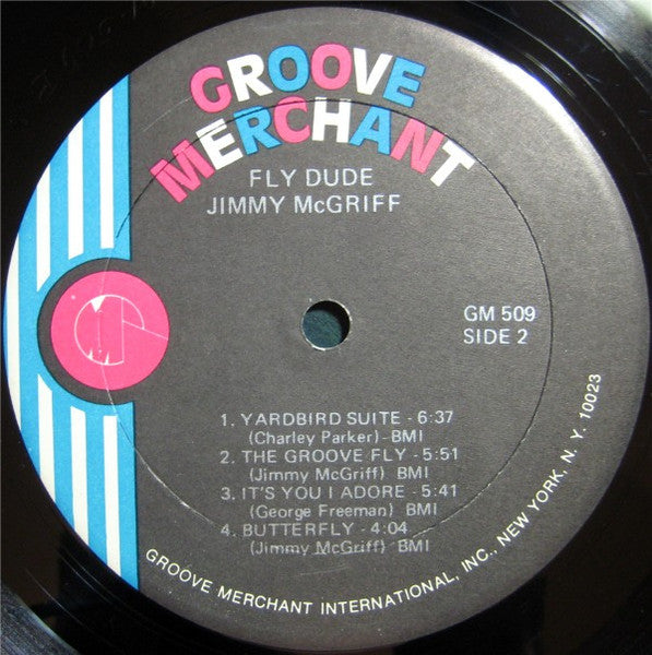 Jimmy McGriff : Fly Dude (LP, Album, Son)
