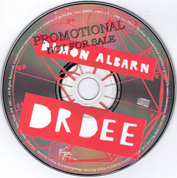 Damon Albarn : Dr Dee (CD, Album, Promo)