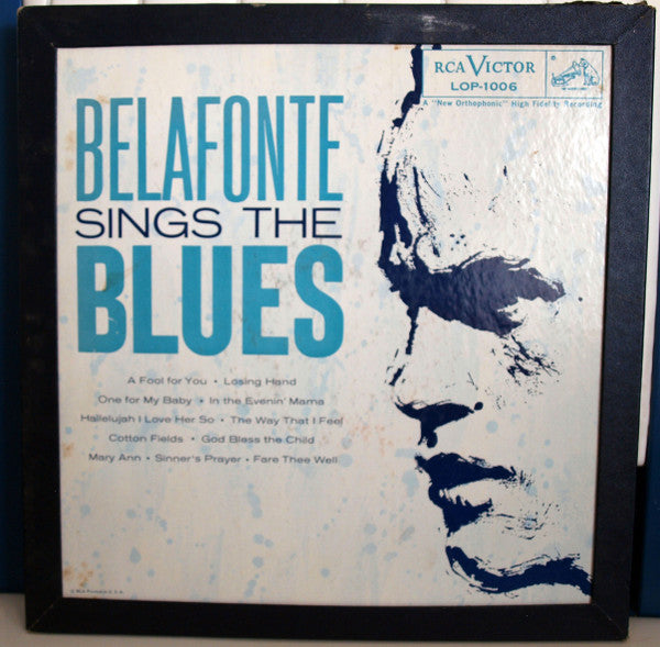 Harry Belafonte : Belafonte Sings The Blues (LP, Album, Mono, Roc)