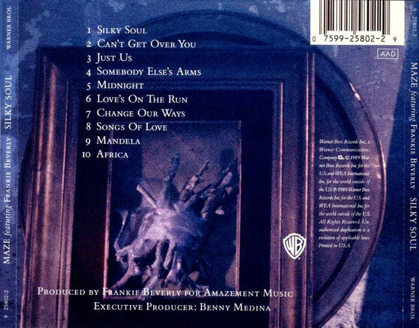 Maze Featuring Frankie Beverly : Silky Soul (CD, Album)