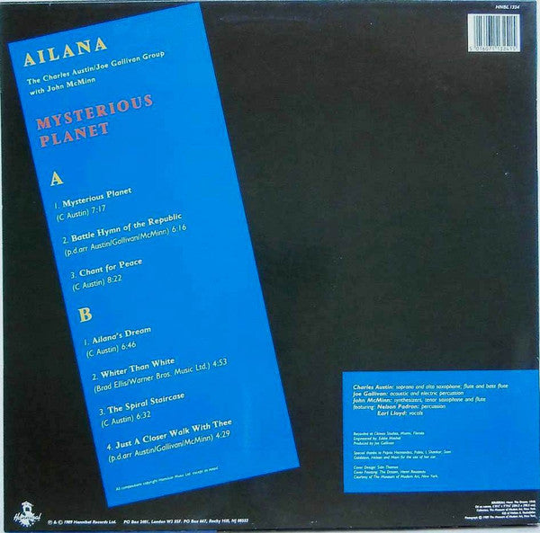 Ailana : Mysterious Planet (LP, Album)