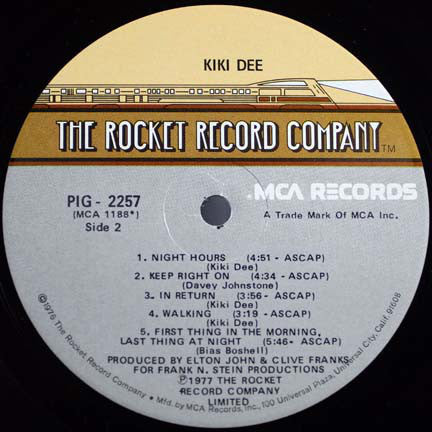 Kiki Dee : Kiki Dee (LP, Album)