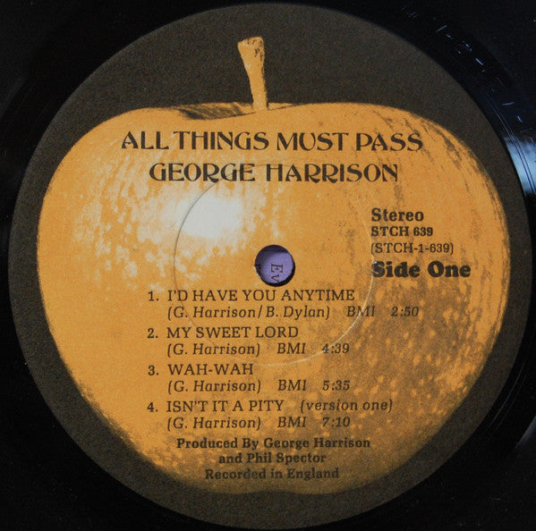 George Harrison : All Things Must Pass (3xLP, Album, Mix + Box)
