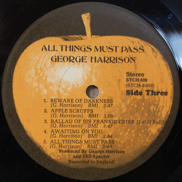 George Harrison : All Things Must Pass (3xLP, Album, Mix + Box)
