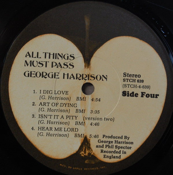 George Harrison : All Things Must Pass (3xLP, Album, Mix + Box)