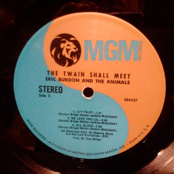Eric Burdon & The Animals : The Twain Shall Meet (LP, Album, Lab)