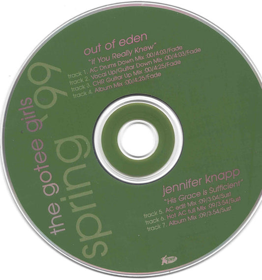 Out Of Eden (2), Jennifer Knapp : The Gotee Girls Spring '99 (CD, Maxi, Promo)