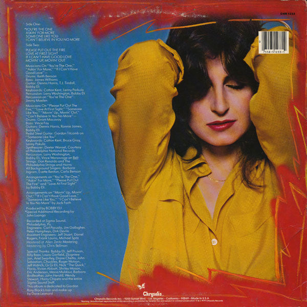 Rory Block : You're The One (LP, Album)