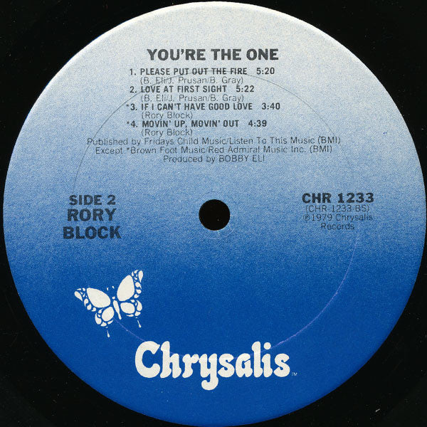 Rory Block : You're The One (LP, Album)