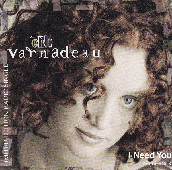 Jeni Varnadeau : I Need You (CD, Single, Promo)