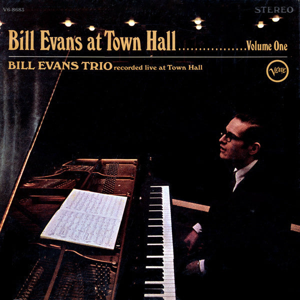Bill Evans Trio* : Bill Evans At Town Hall (Volume One) (LP, Album, Gat)