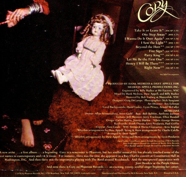 Cory* : Fire Sign (LP, Album)