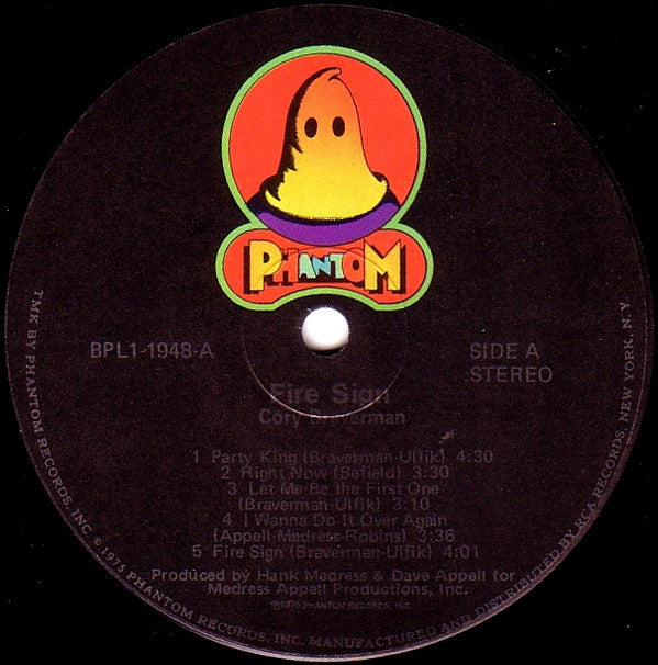 Cory* : Fire Sign (LP, Album)