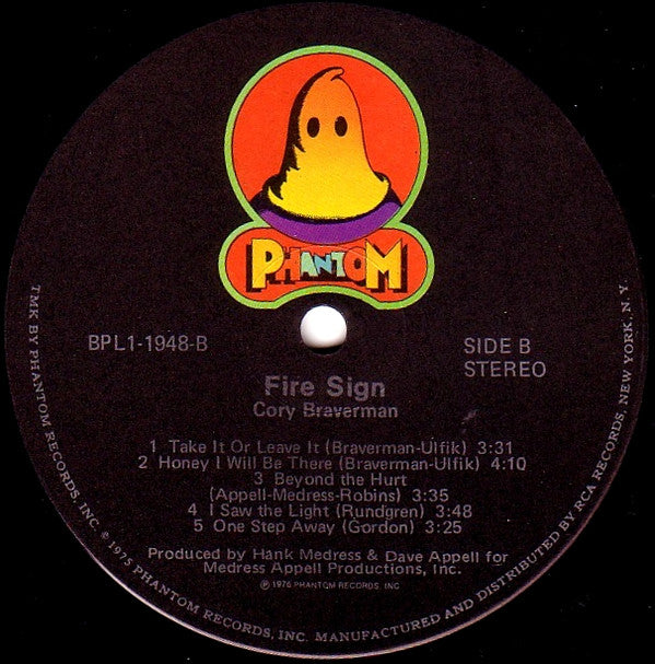Cory* : Fire Sign (LP, Album)
