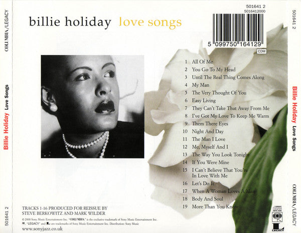 Billie Holiday : Love Songs (CD, Comp)