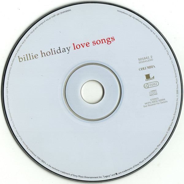 Billie Holiday : Love Songs (CD, Comp)