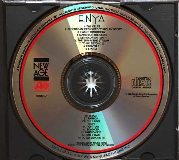 Enya : Enya (CD, Album, RE, RM)