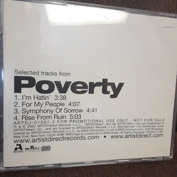 Poverty (2) : Poverty Sampler (CD, Smplr)