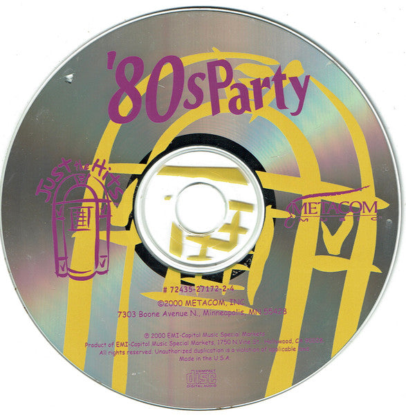Various : '80s Party (CD, Comp)