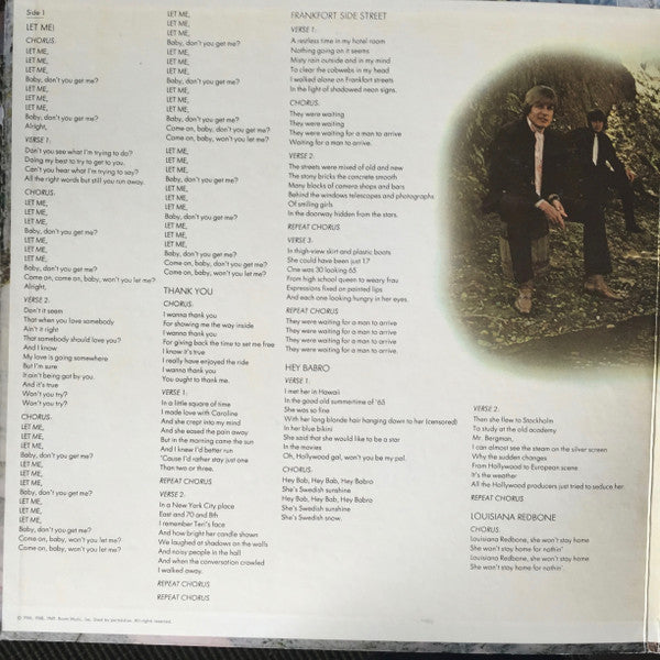 Paul Revere & The Raiders Featuring Mark Lindsay : Alias Pink Puzz (LP, Album, Pit)