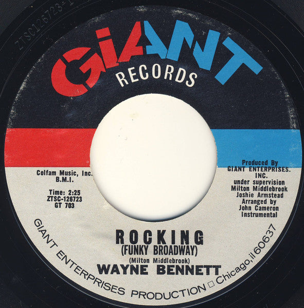 Wayne Bennett (2) : Casanova (Your Playing Days Are Over) (7", Single, Mono, Styrene)