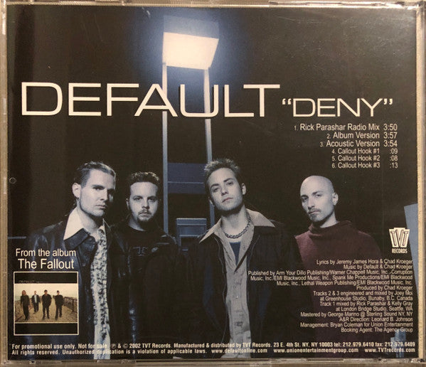 Default (4) : Deny (CD, Single, Promo)