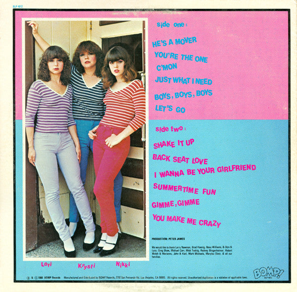 Nikki And The Corvettes* : Nikki And The Corvettes (LP, Album)