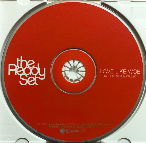 The Ready Set : Love Like Woe (CD, Single, Promo)