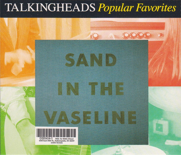 Talkingheads* : Popular Favorites 1976-1992 - Sand In The Vaseline (2xCD, Comp, Club, RM, BMG)