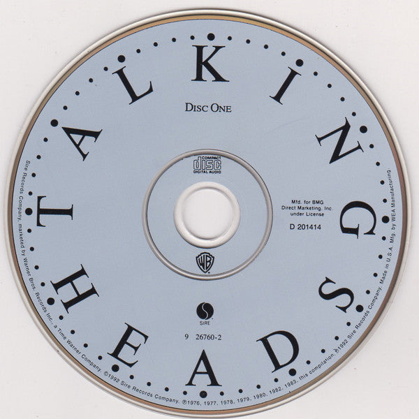 Talkingheads* : Popular Favorites 1976-1992 - Sand In The Vaseline (2xCD, Comp, Club, RM, BMG)
